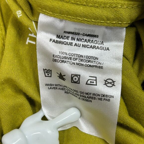 Nike Air Shirt Men's Extra Large Gold White Logo Basic Tee Casual - Picture 8 of 9